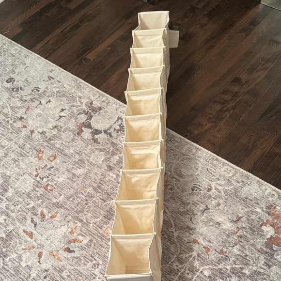 ClosetMaid Canvas Hanging Shoe Organizer - Cream - Picture 1 of 4